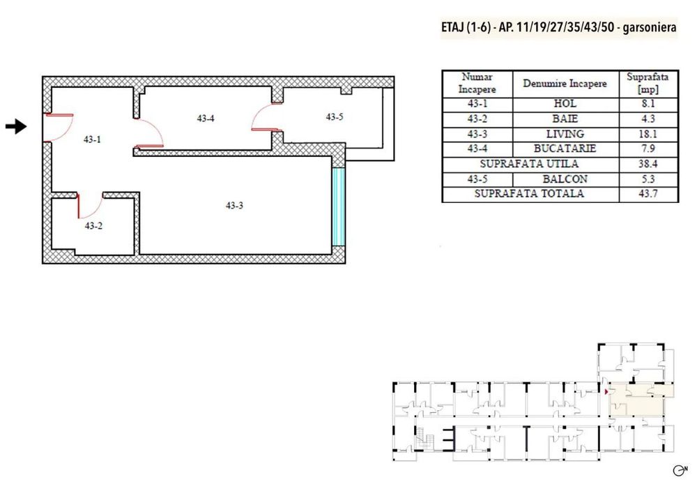 Studio nou de vânzare | Zona Berceni – Metalurgiei |Comision 0%