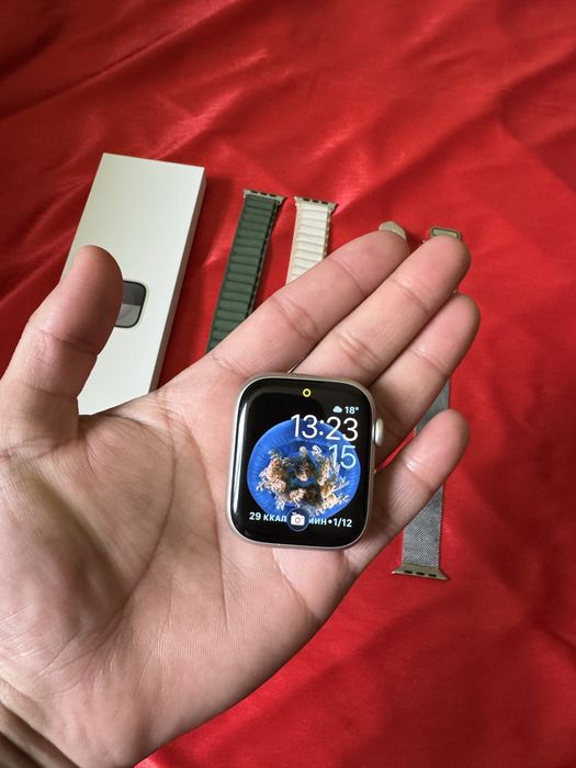 Apple Watch Series 9 (GPS) Корпус 45 мм — Алюминий