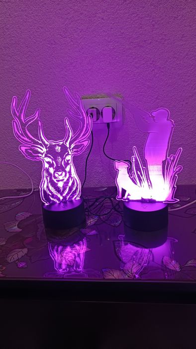 Нощна лампа за футболни фенове Левски Цска и други по поръчка