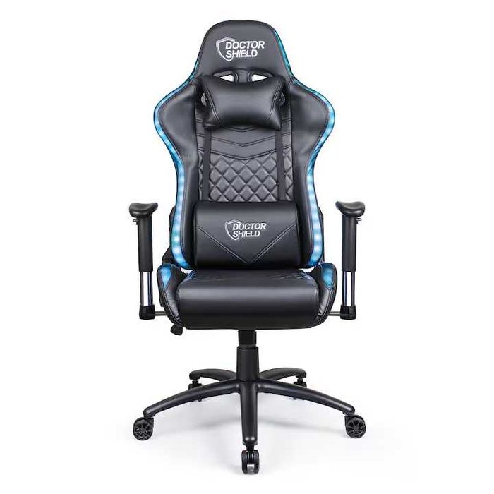 Scaun Gaming Profesional Dr.Shield Solar X, Iluminare RGB