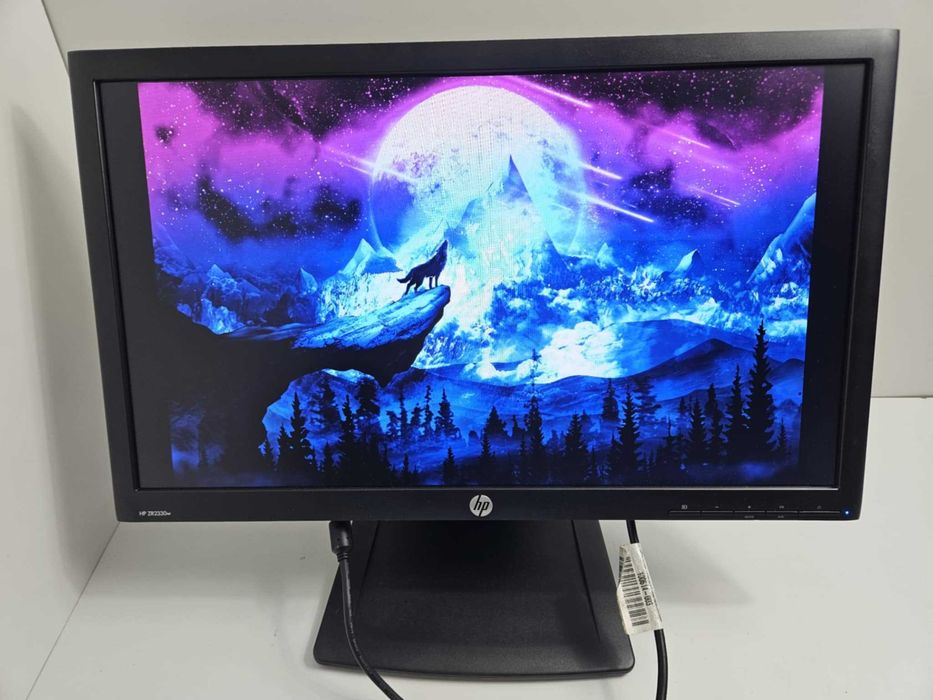 +Гаранция! IPS Монитор HP ZR2330w 23" инча + кабели