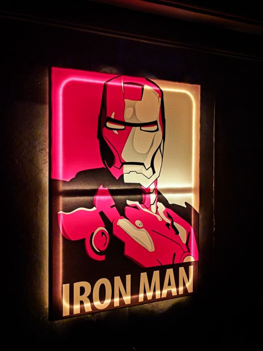 Картина на Холсте с led подсветкой