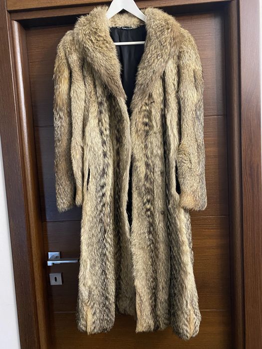 Blana naturala lunga S-M superba