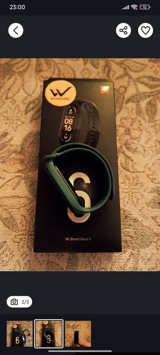 Продается mi band 6 срочно дешево
