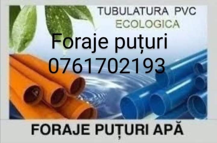 Foraje Puturi  Denisipări