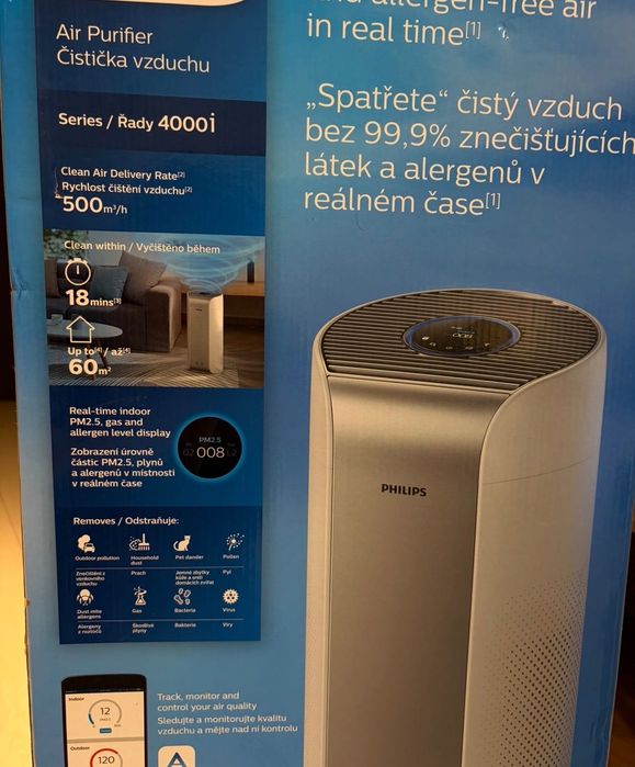 Philips Series 4000i пречиствател за въздух