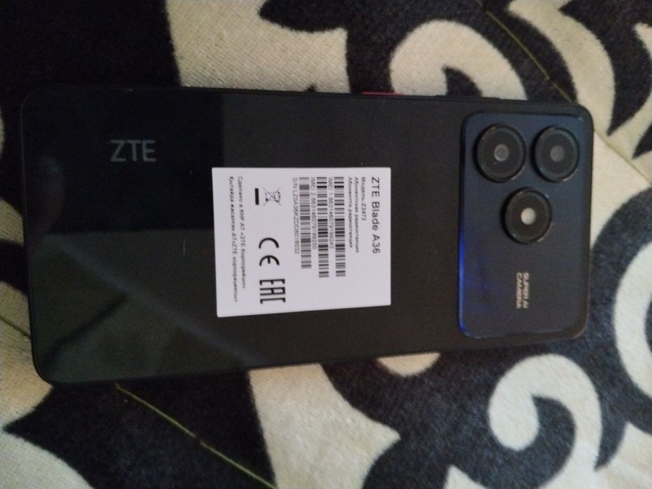 Продам телефон ZTE A36 64гб