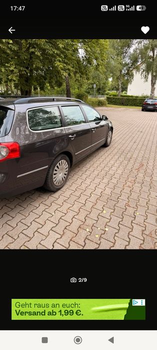 Bară față completă Volkswagen Passat B6 Mokka Brown LC8Z maro