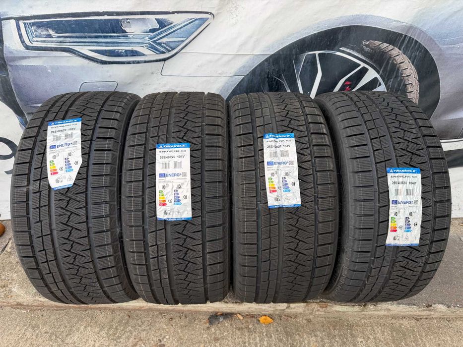 4 anvelope iarna 265-40-20 Audi A6 A7 A8 Honda crv-7 Mercedes GT Mercedes E class AMG EQE R class SL class Cauciucuri 265-40-20 iarna