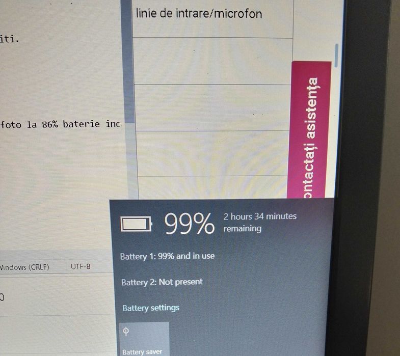 Laptop Intel i7, 32Gb Ram, Nvidia Profes. 2Gb, 3 SSD-uri, 2 baterii noi
