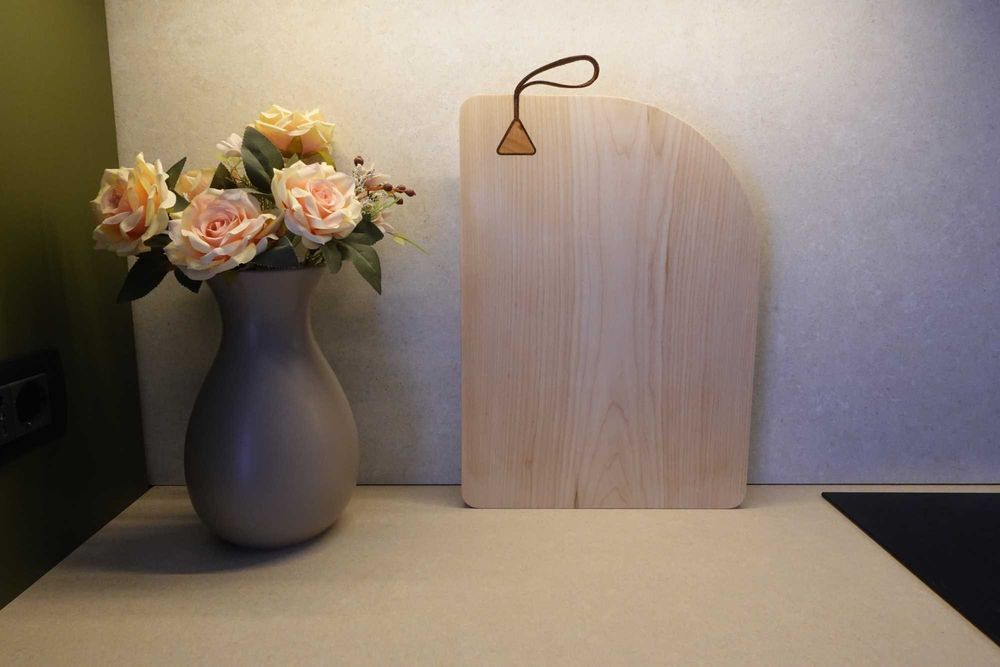 Cutting board -fund de lemn pentru servire/tocator lemn