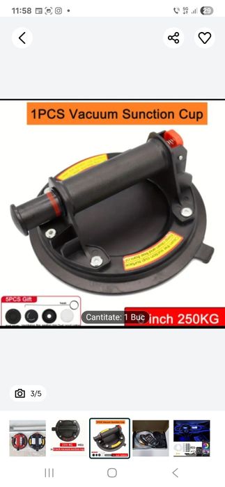 Ventuze pentru granit și gresie