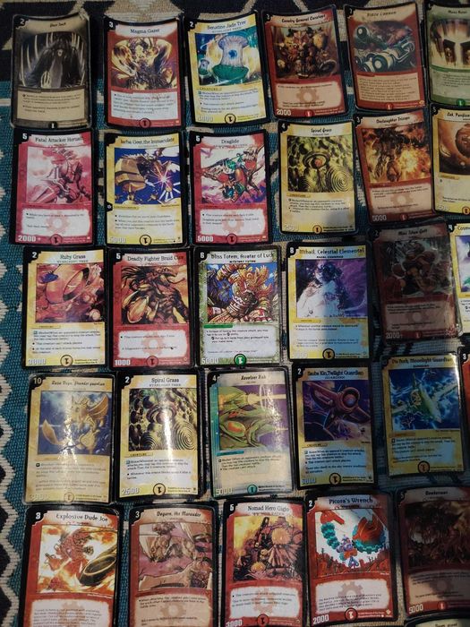 Cărți yughi oh konami 2004-2006 și cărți duel master în stare bună