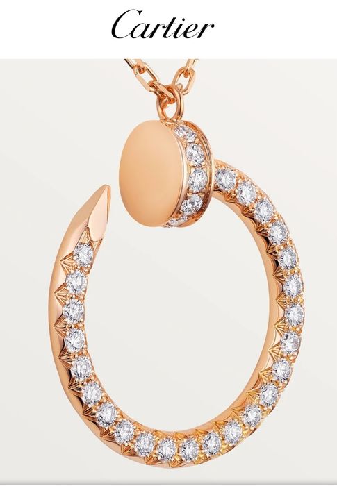 Cartier JUSTE UN CLOU гвоздей с диаманти.