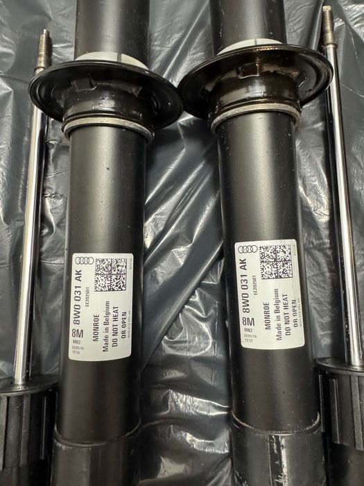 Amortizoare SPORT ORIGINALE Audi a4 b9 2016 suspensie cod 1 BE