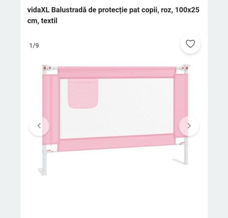 Balustrada/protecție  bebe