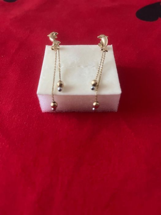 Cercei de  aur 14 k