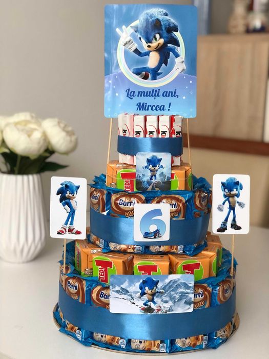 Tort gradinita, cresa, scoala, tort dulciuri ambalate, Kinder, Tedi