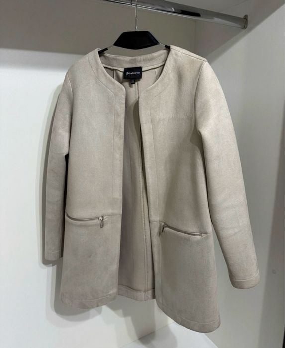 Пиджак женский замшевый