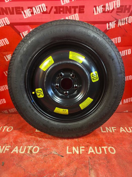 Roata Rezerva SLIM 5x108 16'' 135/90/16 Peugeot 508 408 3008 Citroen