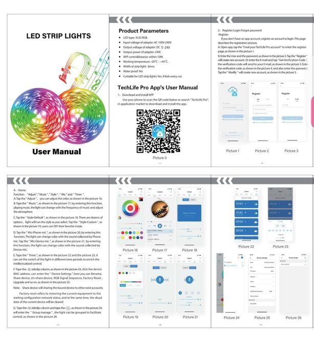 Светодиодная лента 15 WiFi