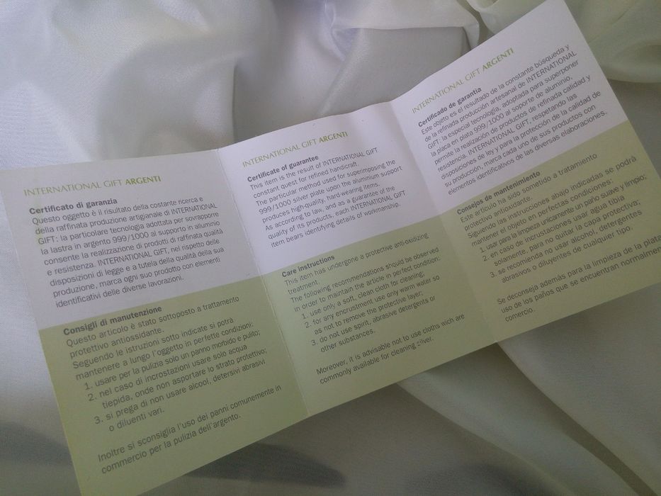 Набор бокалов из Италии