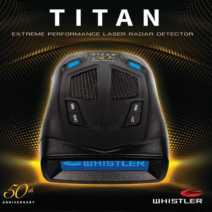 Detector radar Whistler Titan oled autoinvatare GPS