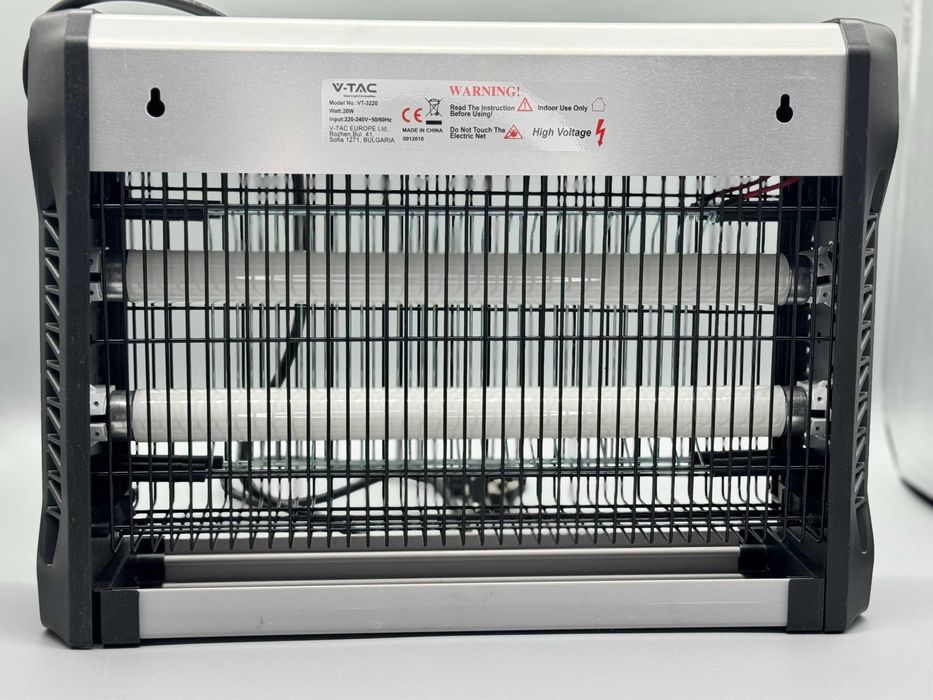 Топ цена! Електрическа UV лампа против насекоми V-TAC 20W