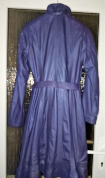 Rochie/trench din piele M