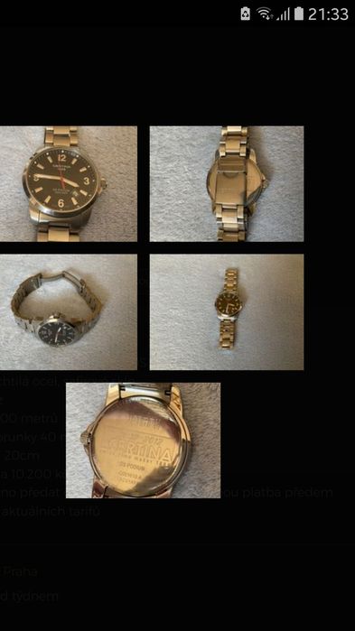 Часы Certina DS podium 100m/330ft