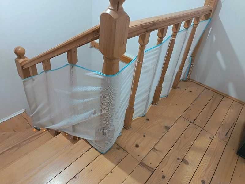 Protecție copii- Plasa de siguranță pentru scări, balcoane, balustrade