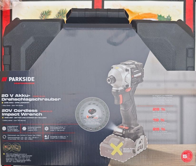 Bormașina Parkside Performance