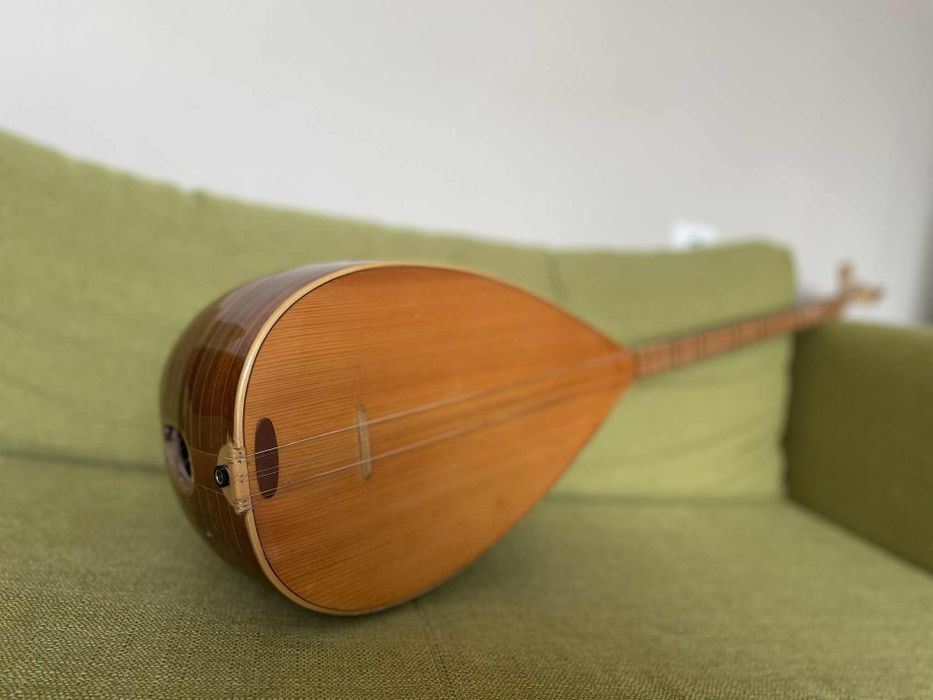 Саз професионален дълъг  сап нов с микрофон