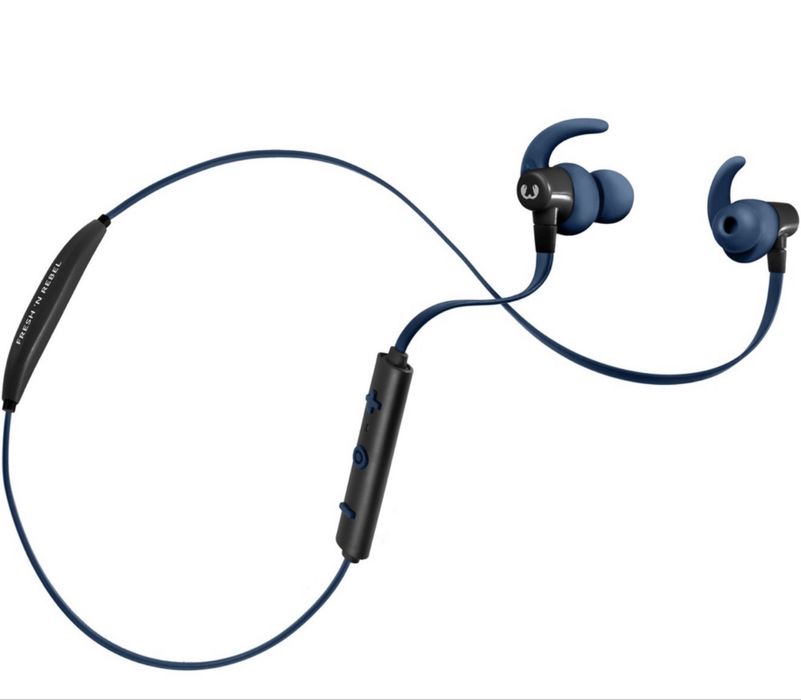 Casti Audio In-Ear Sport Fresh 'n Rebel Lace Sports, Wireless, Bluetooth negru Sigilate