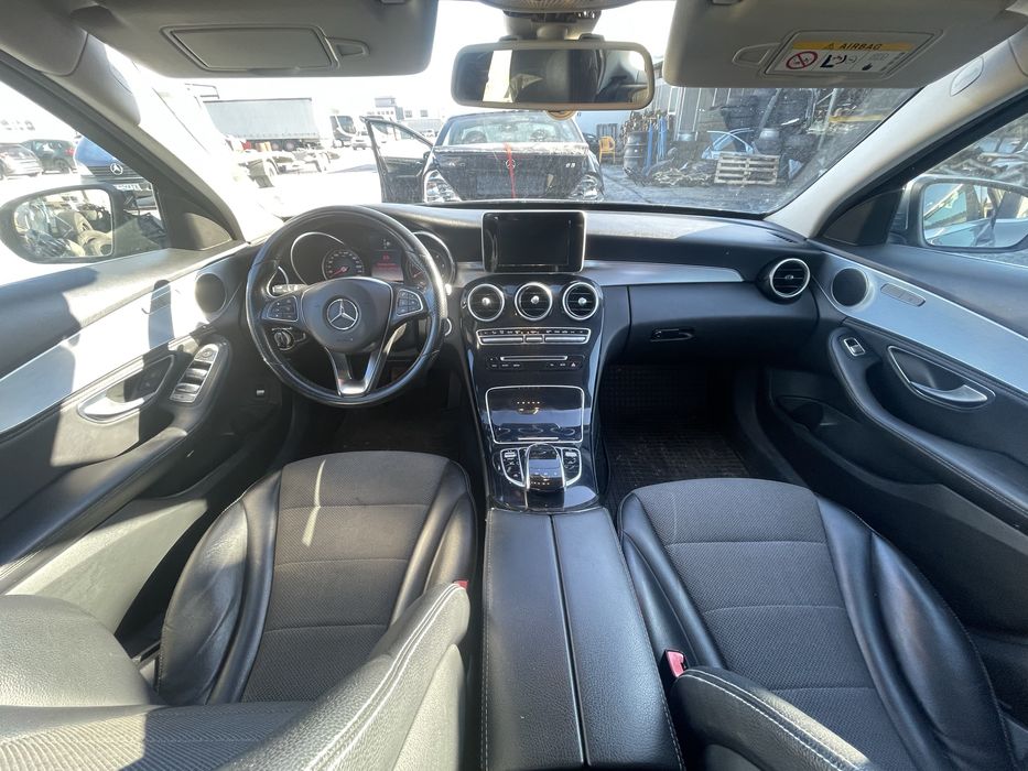 Кожен салон Мерцедес ц w205 *на части*