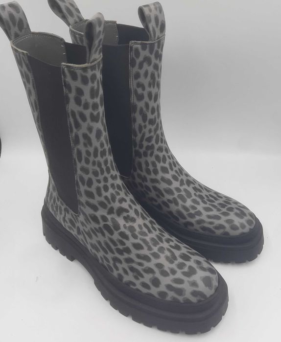 Ghete chelsea lux dama COPENHAGEN STUDIOS ed.limitata X OH APRIL piele naturala fina 39