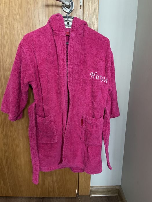 Халат за баня за момиче 2-5г