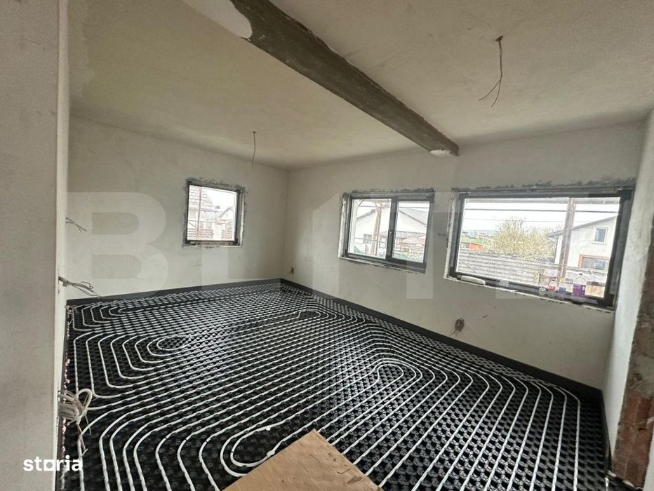Casa cu mansarda, 123 mp, zona Vorovesti