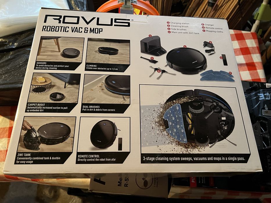 Прахусмукачка робот ROVUS