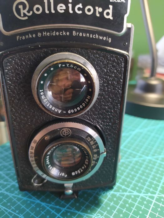 Фотоапарат ROLLEICORD от ранно поколение  Carl Zeiss Jena от 1936 до 1938г.