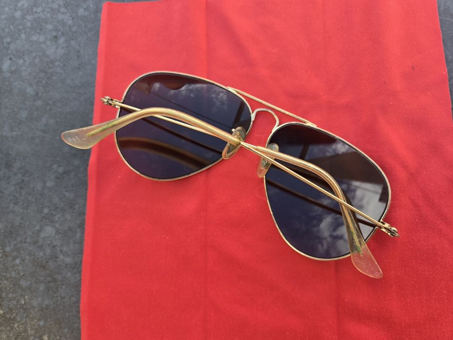 RayBan Gold Metal Aviator ochelari soare copii