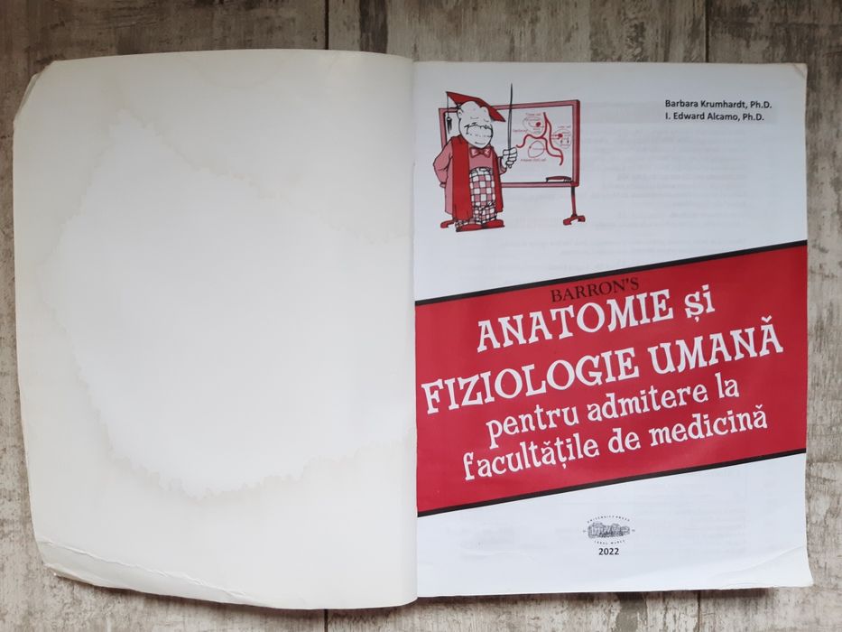 BARRON'S  Anatomie și Fiziologie Umană