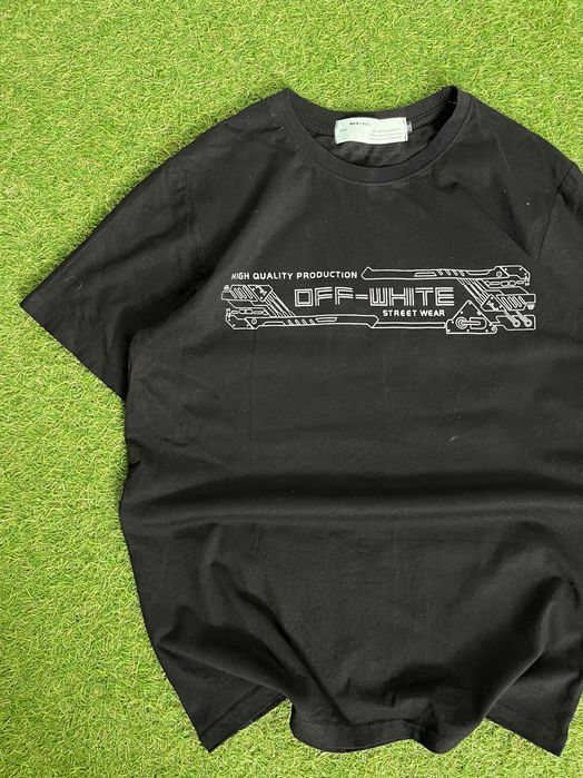 Мъжка блузка с къс ръкав : OFF- WHITE M