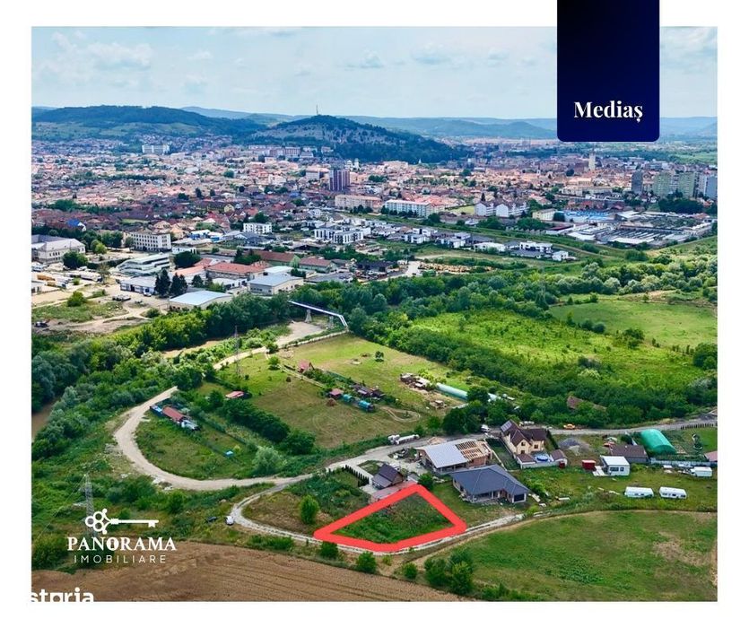 Teren intravilan de vânzare Mediaș Stadionului | 752 mp