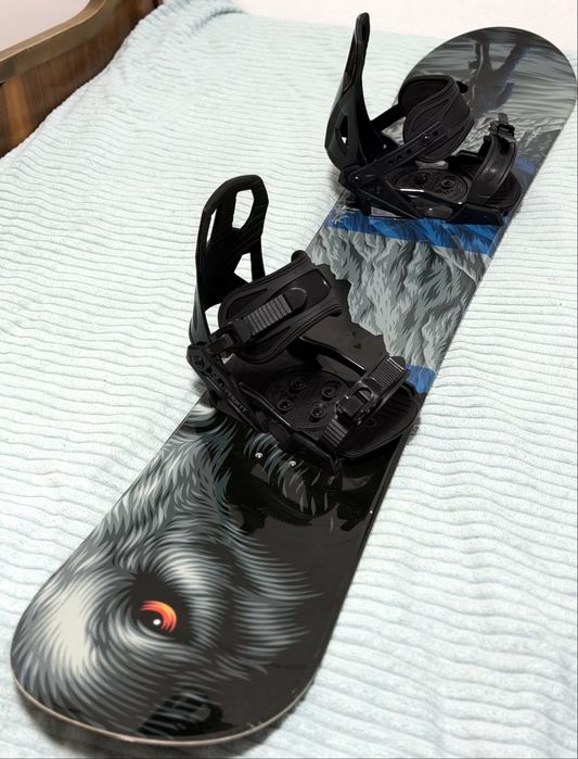 Продам новый сноуборд в полном комплекте