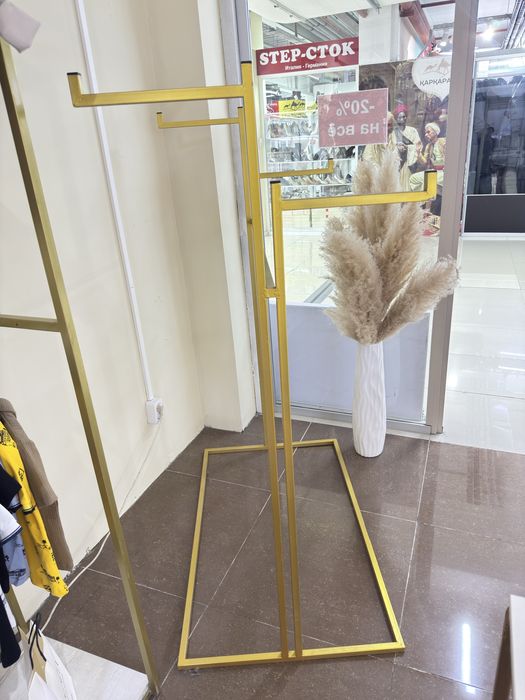 Вешало напольное, Рейл для одежды. Б/у