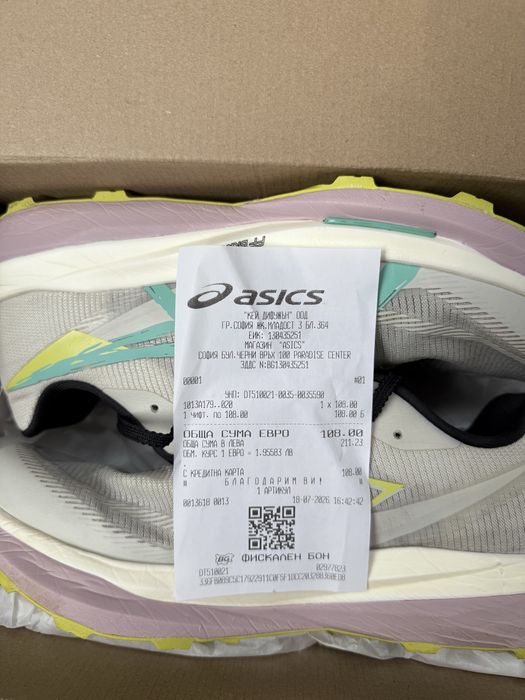 Маратонки Asics FujiSpeed 4