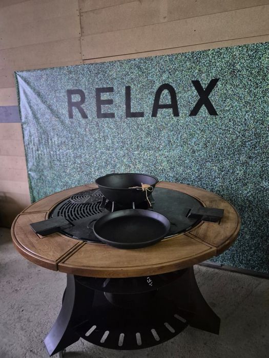 Gratar rotund, plita