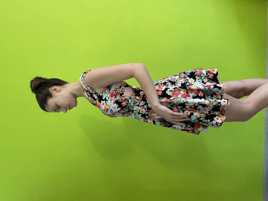 Ефирна къса рокля