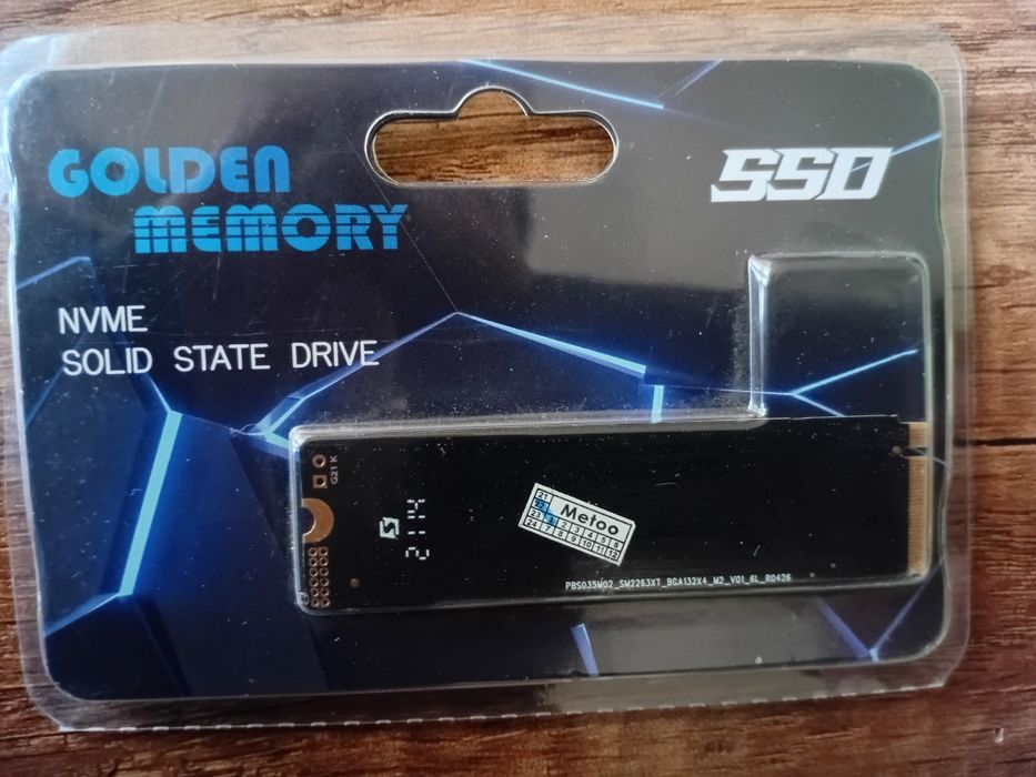 M2 SSD nvme 250 gb Goldenmemory
